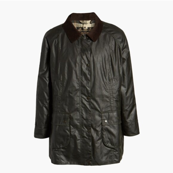 Barbour Beadnell Waxed Cotton Jacket 1X / US16-18 - Picture 6 of 10